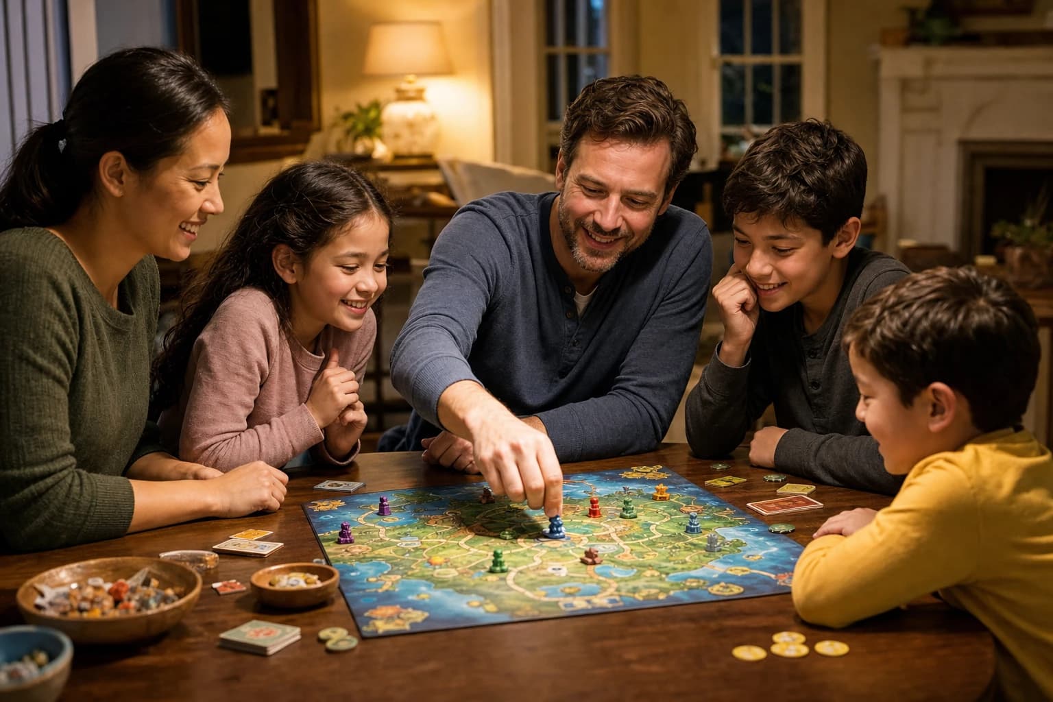 Best Cooperative Board Games for Families Who Want Calmer Game Nights