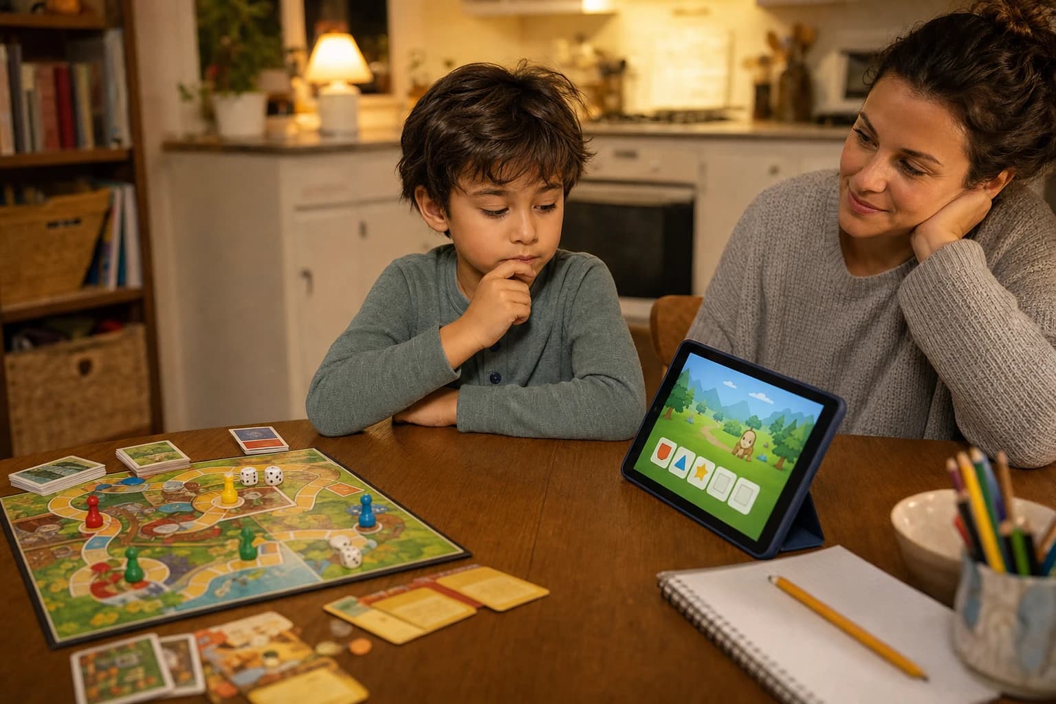 Board Games vs Digital Learning Games for Kids: Which Is Better for Homework Practice?
