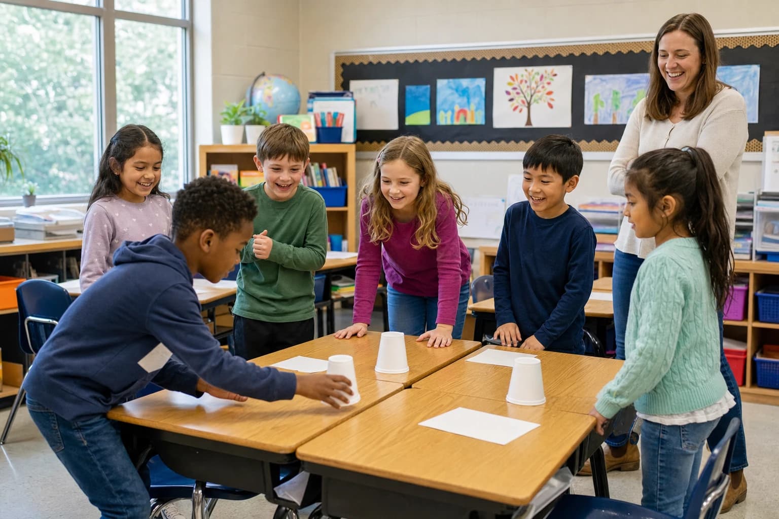 Classroom Party Games for Elementary Students That Need Minimal Supplies