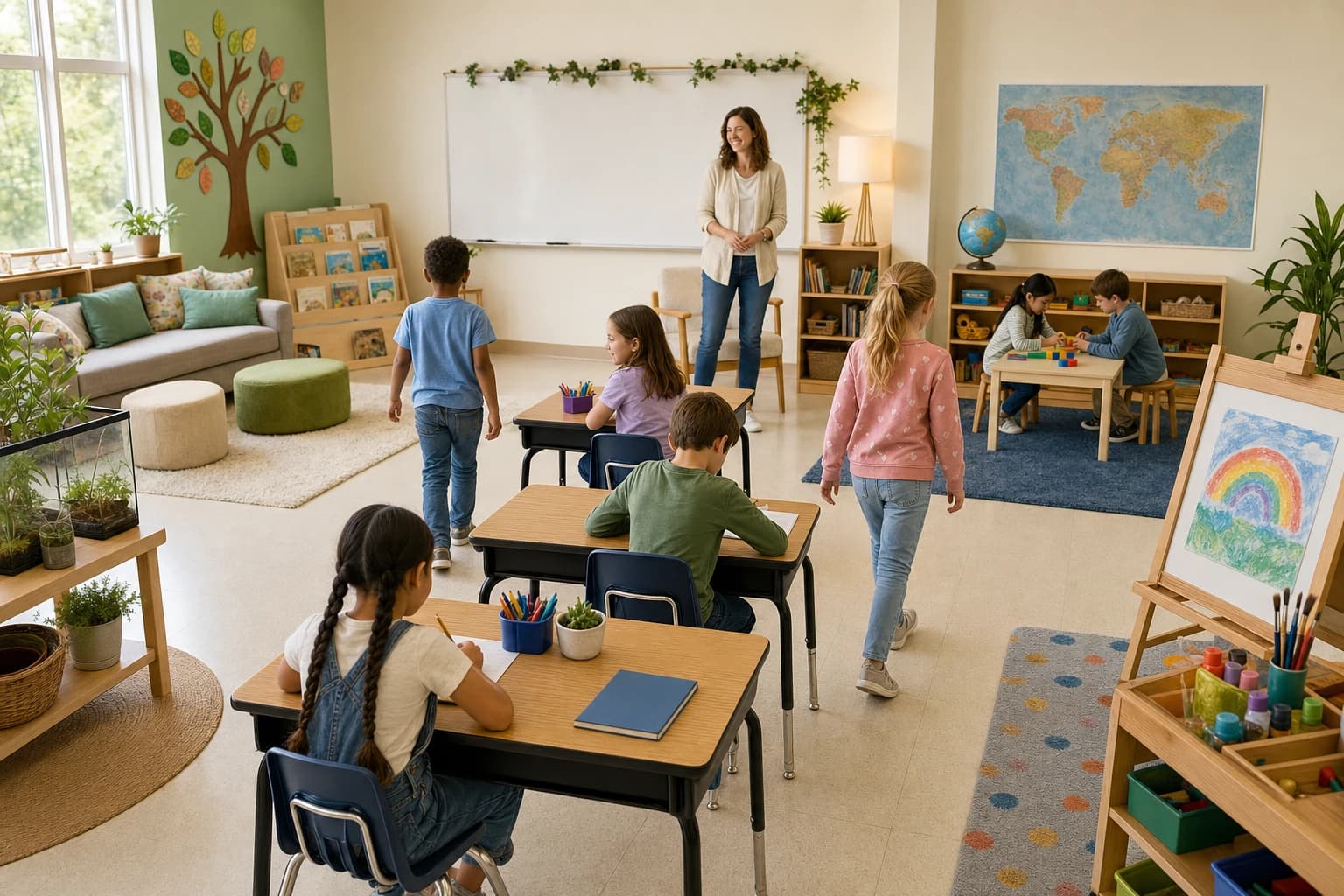 How to Play Four Corners in the Classroom: Rules, Variations, and Teacher Tips