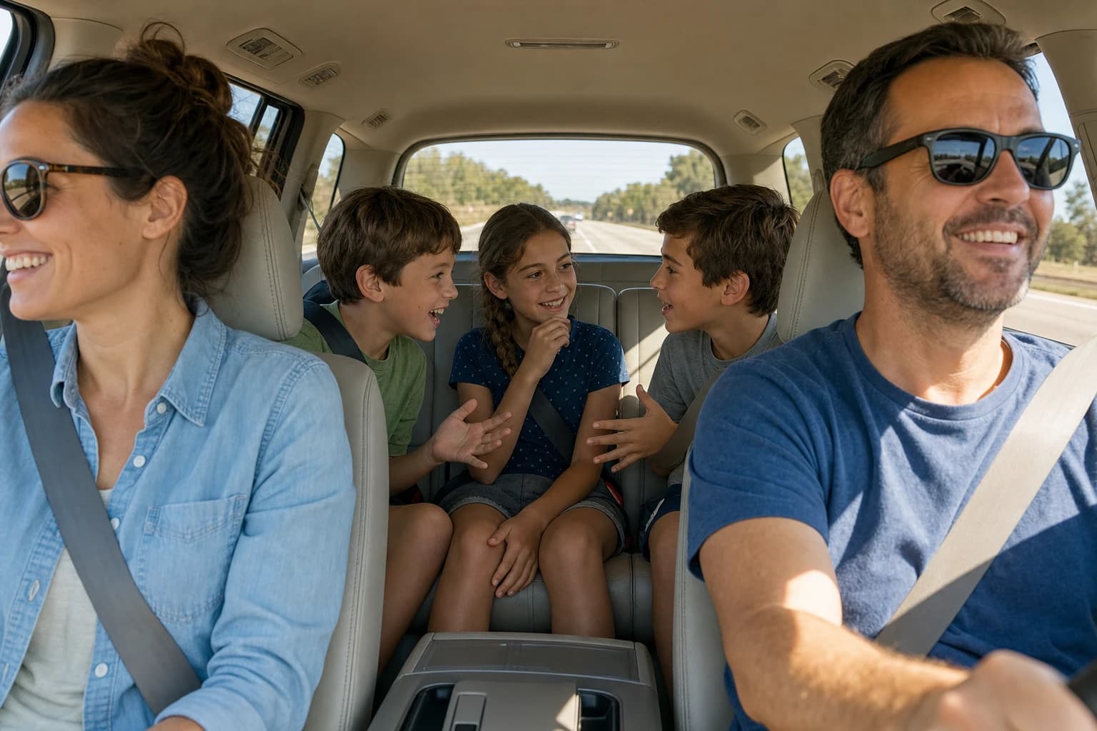 No-Equipment Family Games for Long Car Rides With Kids Ages 6 to 12