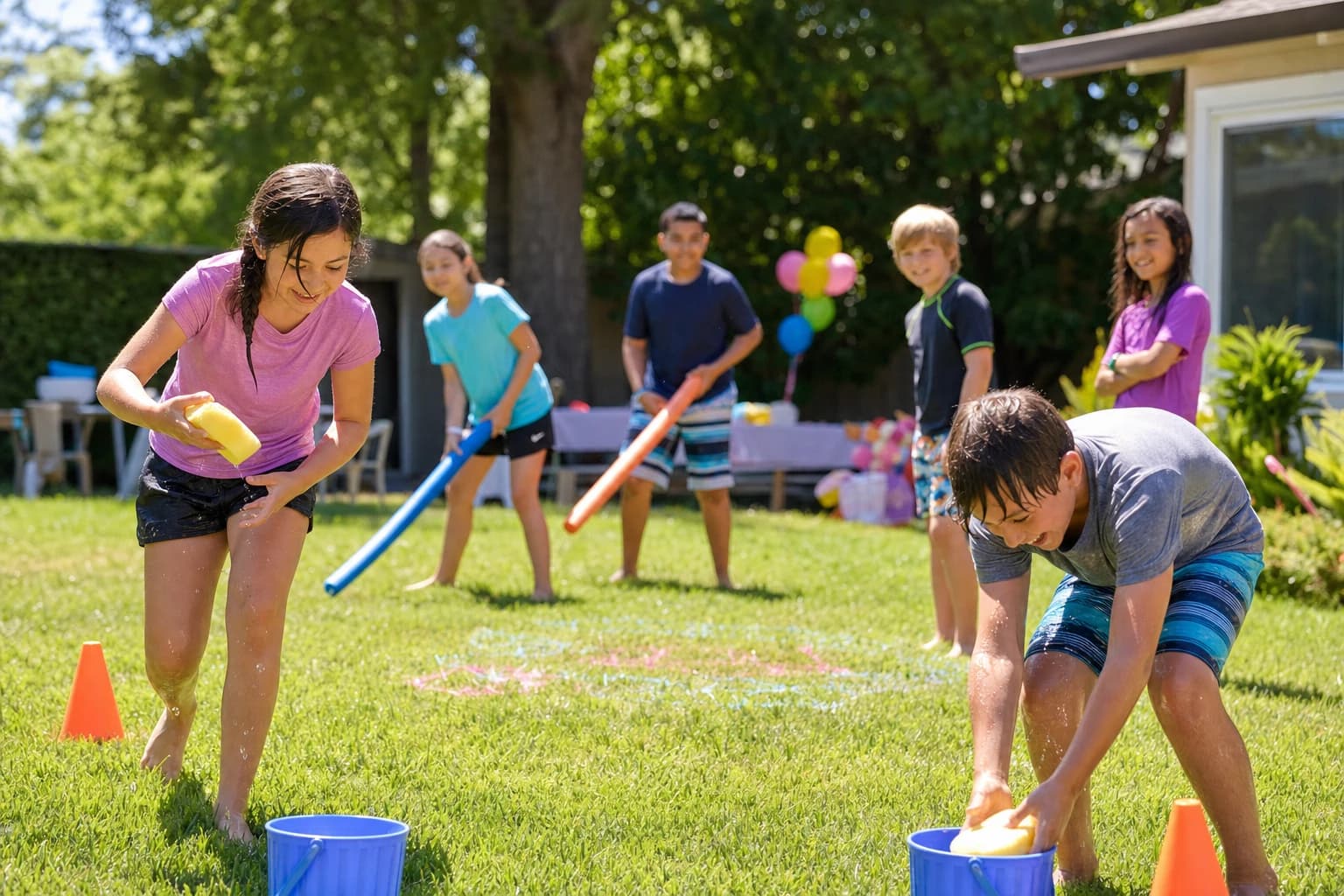 Outdoor Birthday Party Games for Kids Ages 8–12 With Low-Cost Supplies