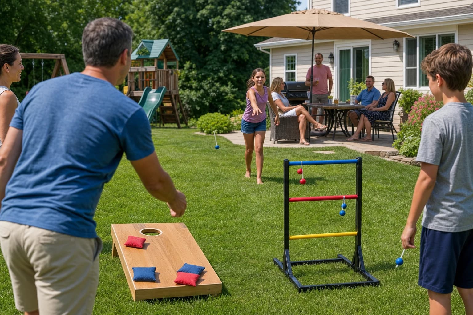Cornhole vs Ladder Toss: Which Outdoor Game Is Better for Your Family Gathering?