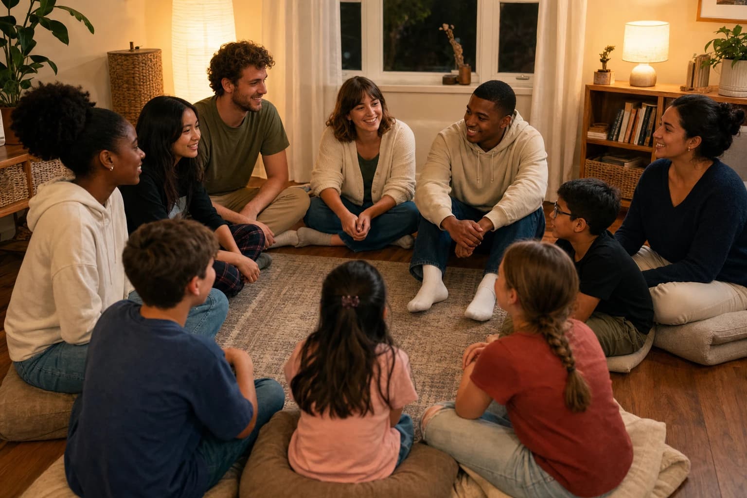 Indoor Games for 10 People in a Small Room: No-Running Options for Kids, Teens, and Families