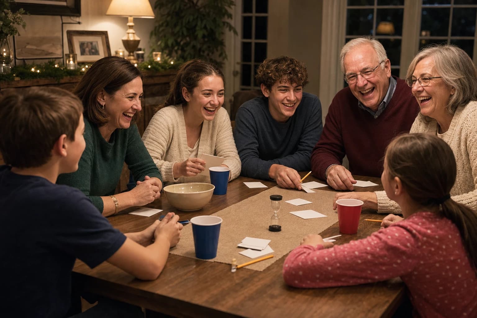 Team Party Games for Family Game Night With Mixed Ages